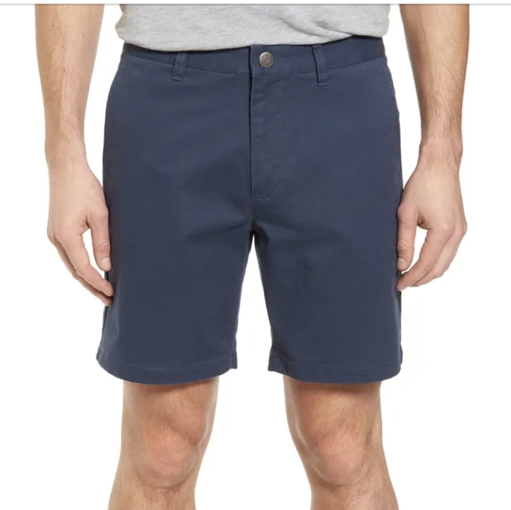 Bonobos navy washed chinos shorts, 29 waist